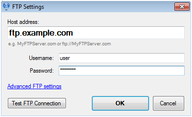 connect to FTP